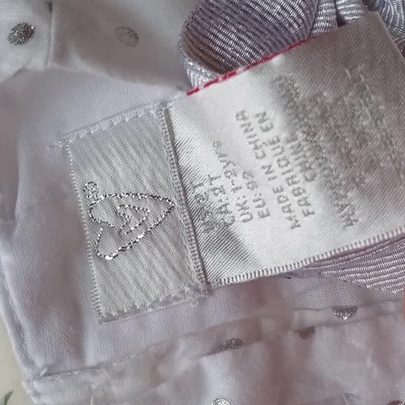 Silver and White 🤍 Lovely Girls Dress - Picture 3 of 6